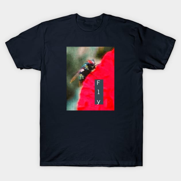 Fly II T-Shirt by Borges